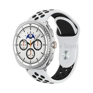 Imagem de Pulseira De Relógio Esportiva De Silicone Respirável Para Samsung Gala