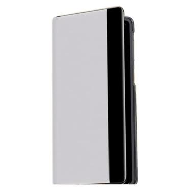 Imagem de LYJSMGZ Capa fina para Huawei Mate X7, Smart Window Camera Surround Protection Capa de couro anti-impressão digital, capa à prova de choque, branca, Mate X7