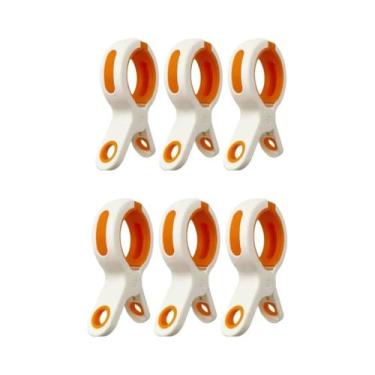 Imagem de Pregadores De Roupa Grandes À Prova De Vento, Pacote Com 12, Clipes De