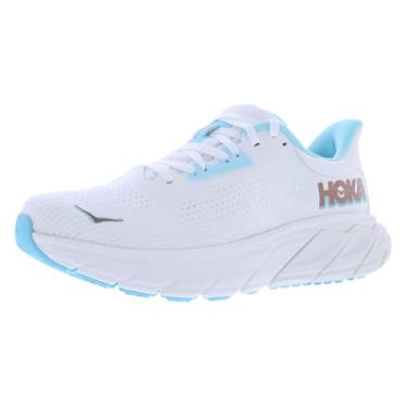 Imagem de HOKA Tênis feminino Arahi 7, Ouro rosa, 9 Wide