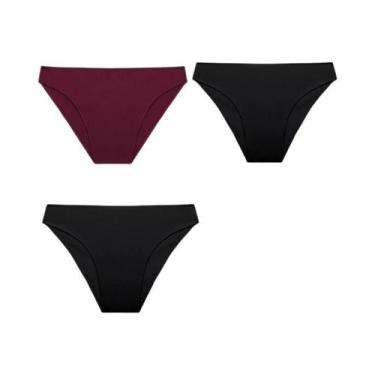 Imagem de 7 Cores Sólidas FINETOO 3PCS M-XXL Calcinhas De Algodão Femininas Ling