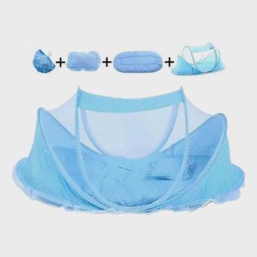 Imagem de Mini Berço Portátil Mosquiteiro De Bebe Tenda Cercadinho - HERBY SHOP,