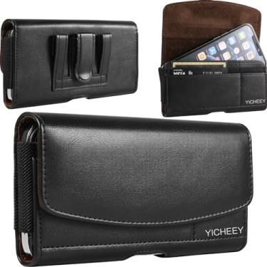 Imagem de Capa para coldres de celular compatível com Galaxy S25 Ultra A16 A14 Moto G Stylus Power Play Pure OnePlus 13 12 12R Pixel 9 Pro XL BLU View 5 TCL 50 XE Suporte de telefone com clipe de cinto com slot