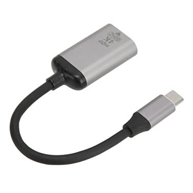Imagem de Naroote Adaptador USB C para DisplayPort 4K 60Hz Plug and Play para Laptop Tablet, Liga de Alumínio USB C para Mini Adaptador DP