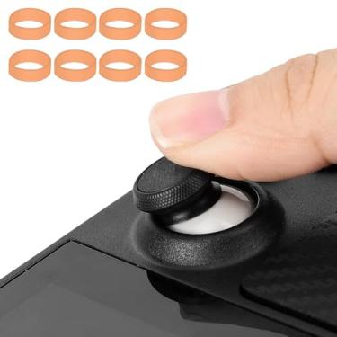 Imagem de Protective Rocker Rubber Ring Compatible with ASUS ROG Ally/Steam Deck/PS5/PS4/Nintendo Switch Pro Controller - Durable Grip Protection Accessories (Orange)