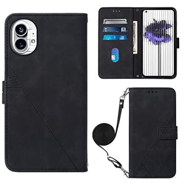 Imagem de For Nothing Phone 1 Crossbody 3D Embossed Flip Leather Phone Case