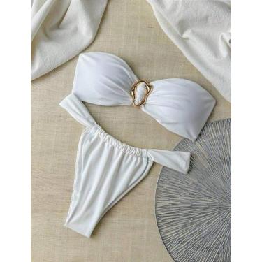 Imagem de Biquíni Dani Vermelho Feminino - Moda Praia Confortável - no-brand, GG