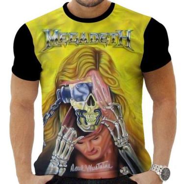 Imagem de Camiseta Camisa Personalizada Rock Metal Megadeth 12 - Obds Co, P