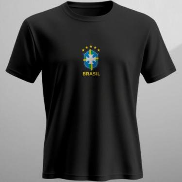 Imagem de Camiseta Brasil Copa 2026 Dry Fit Malha Fria Leve Confortavel - OUSADI