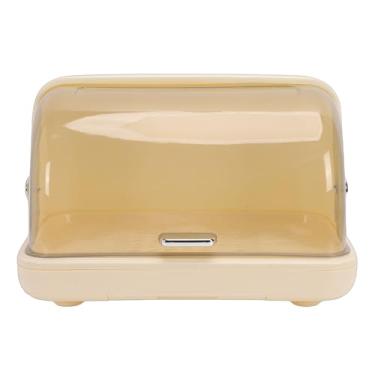 Imagem de AUNMAS Rack de Secagem de Pratos, Balcão de Cozinha, Placa de Drenagem Com Tampa, Talheres, Utensílio, Organizador de Pratos, Rack de Armazenamento para Talheres, Armário de Cozinha (L Bege)