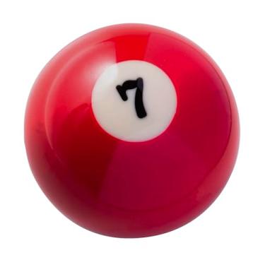 Imagem de TSudoku Manípulo de câmbio de bola de sinuca vermelho 7 manípulos alavanca de câmbio alavanca de câmbio de marchas serve para a maioria dos veículos manuais automáticos de carro, TA13, vermelho 7