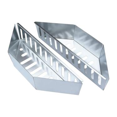 Imagem de Cesta De Carvão Para Grelha | Duas Peças Bandeja Resistente Ao Calor | Grelha De Fogo,Para Churrasco Piquenique Campismo Cozinha Jardim Lareira Ao Ar Livre