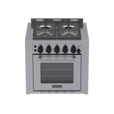 Imagem de Fogão de Embutir 4 Bocas Venax Temis Inox Gás GLP 127 V