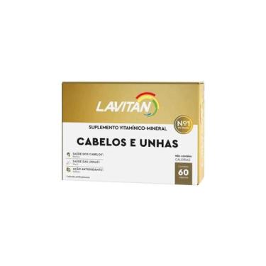 Imagem de Lavitan Cabelos e Unhas 60Caps  Força e Cuidado Diário - CIMED