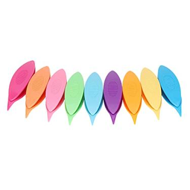 Imagem de Cosiki Conjunto de Lançadeiras de Plástico Colorido para tricô Manual DIY, Suave e Durável, para Entusiastas do Artesanato, Kit de Lançadeira de 9 Peças para Vários Projetos, Uso Doméstico