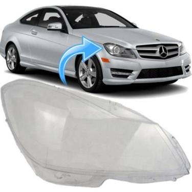Imagem de Lente Farol Mercedes C180 C200 C250 C300 2011 À 2014 Direito