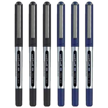 Imagem de Bolígrafo de Tinta de Gel Uni-Ball Eye Micro UB-150 0.5mm Paquete de 6