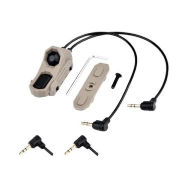 Imagem de Interruptor De Pressão De Dupla Função Com Lanterna Remota E Laser PEQ