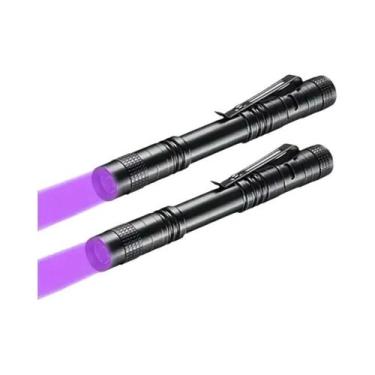 Imagem de Lanterna LED UV Portátil E À Prova d'Água 365nm Mini Com Clipe Para De