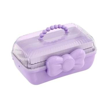 Imagem de Caixa Organizadora De Acessórios De Cabelo E Brinquedos Para Meninas C