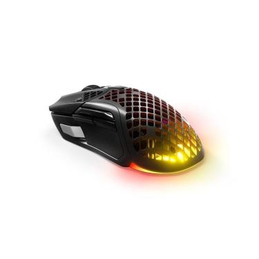 Imagem de Mouse Gamer Sem Fio Steelseries Rival 3 Gen 2 Black, RGB, 18000 DPI, Óptico, Dongle USB tipo-C-Unissex