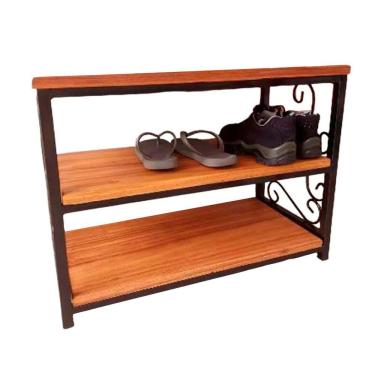 Imagem de Estante Multiuso Porta Sapatos Organizador 3 Prateleiras