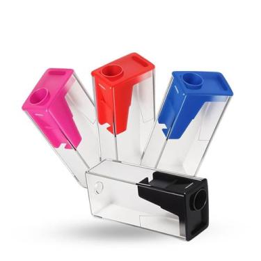 Imagem de Kit c/ 4 Apontador Escolar c/ Depósito Faber-Castell