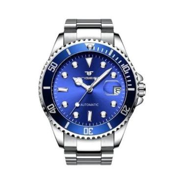 Imagem de Relógio Mecânico De Luxo Masculino Com Esqueleto, Luminoso, Automático