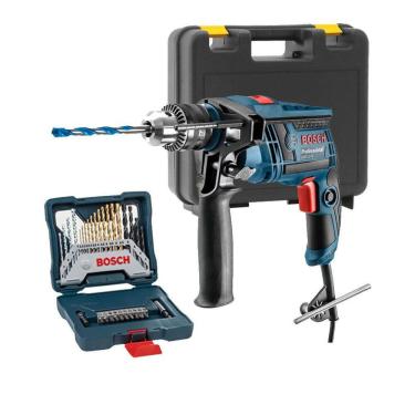 Imagem de Furadeira Impacto 650W Gsb 13 Re Bosch + Acess Gsb13Re 220V