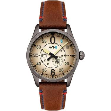 Imagem de Relógio AVI-8 TYPE 300 Automatic VE-DAY Valour Canvas AV-4073-02-Masculino
