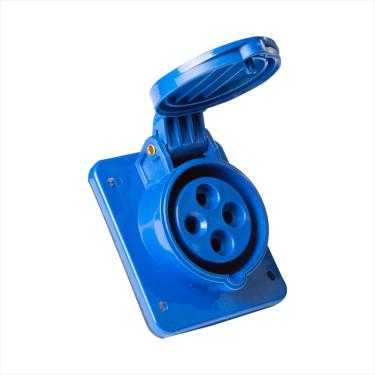 Imagem de Tomada de Embutir Industrial 3P+T 32 A 220-250 Vca 9 H Tramontina