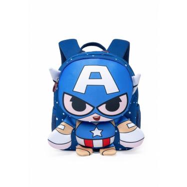 Imagem de Mochila Escolar Capitão America Marvel-Masculino