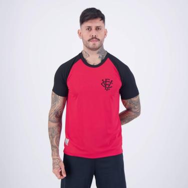 Imagem de Camisa Vitória Basic Home Vermelha-Masculino