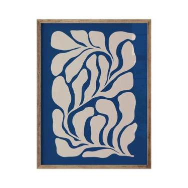 Imagem de Pintura Em Tela Com Estampa Floral Boêmia, Decoração Botânica Abstrata