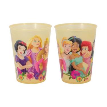 Imagem de Copo Infantil de Plástico 320 ml Princesas plasutil - Plasútil