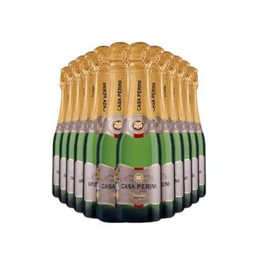 Imagem de Kit 12 Mini Espumante Casa Perini Brut 375ml
