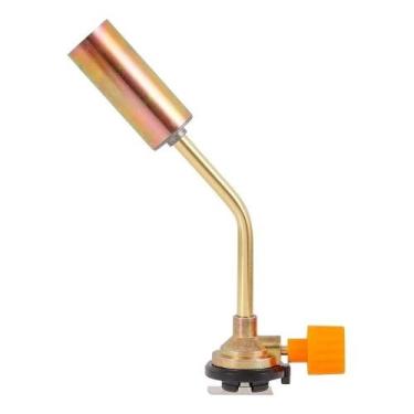 Imagem de Maçarico portátil a gás butano regulável chama ajustável para soldagem