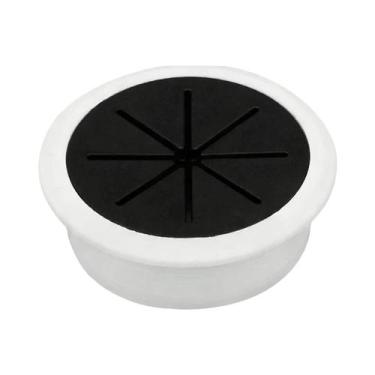 Imagem de Organizador De Cabos Para Mesa De Escritório Com Tampa Para Furos De F