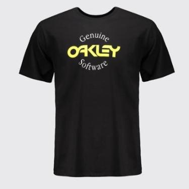 Imagem de Camiseta Oakley Software SS Masculina-Masculino