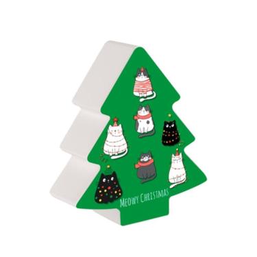 Imagem de Luminária árvore De Natal - Meowy Christmas