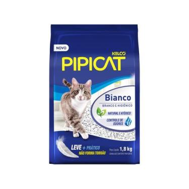 Imagem de Areia para Gatos Granulada Pipicat Bianco 1,8kg