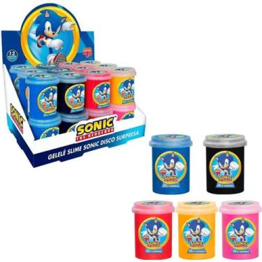 Imagem de Slime gelelé sonic com disco surpresa 52g - 1 uni - sortido