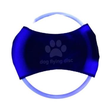 Imagem de Disco Voador LED Para Cães, Brilha No Escuro, Brinquedo Para Treinamen