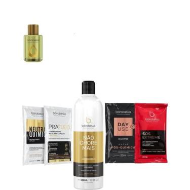 Imagem de Borabella Não Chore Shampoo 350ml + Argan 7ml + Sachês