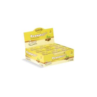 Imagem de Paçoca Zero Peanuts Mais Quadrada Airon 27x17g