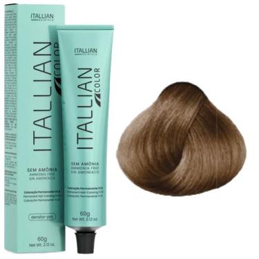 Imagem de Coloração Itallian Color Sem Amônia 60g 8.0 Loiro Claro