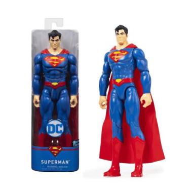 Imagem de Boneco superman articulado dc comics 29 cm liga da justiça - sunny 220