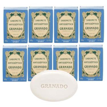 Imagem de Kit 8 Sabonete Phebo Granado Antisséptico Sport Anti Acne e Oleosidade