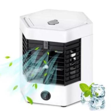 Imagem de Mini Climatizador 3 em 1 Ar Condicionado Usb 12v 110V220V R9 - WCAN