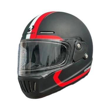 Imagem de Capacete De Moto Vintage Retrô Aberto Certificado DOT Para Verão - Cas